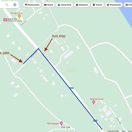 Zem Priedem Villa Lapmežciems Eksteriør bilde